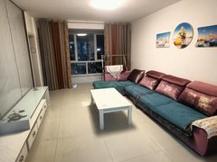 酒泉肃州酒泉城区七中附近光明御园精装修电梯房两室两厅家具家电齐全出租房源真实图片