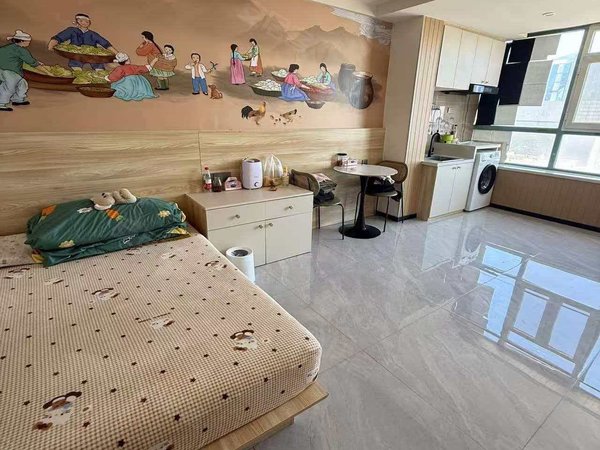 延边延吉中心区金华城商厦出租,西市场,金华城电梯楼,10楼精装修,大一