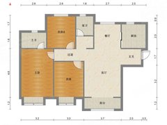 兰州安宁福源新城兰州万科城 3室2厅2卫出租房源真实图片