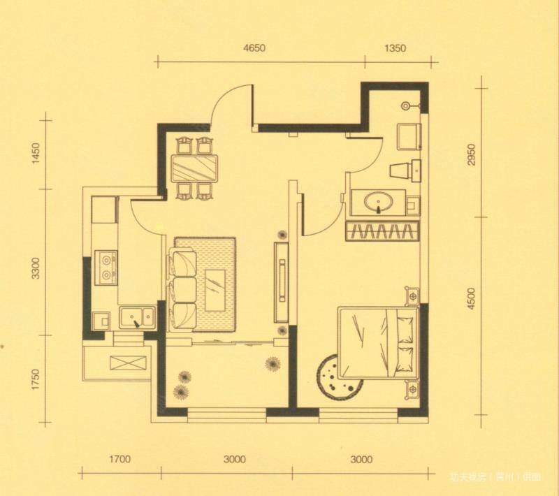 锦绣苑3室2厅2卫120㎡南北62.8万