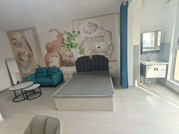 包头青山自由路中环悦府一宫环岛附近五一市场附近工商联大厦旁中环悦府精美单间出租出租房源真实图片