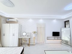 嘉兴嘉善罗星街道万联商圈 万联花园 精装修公主风 封阳台精致一室 独立厨房出租房源真实图片