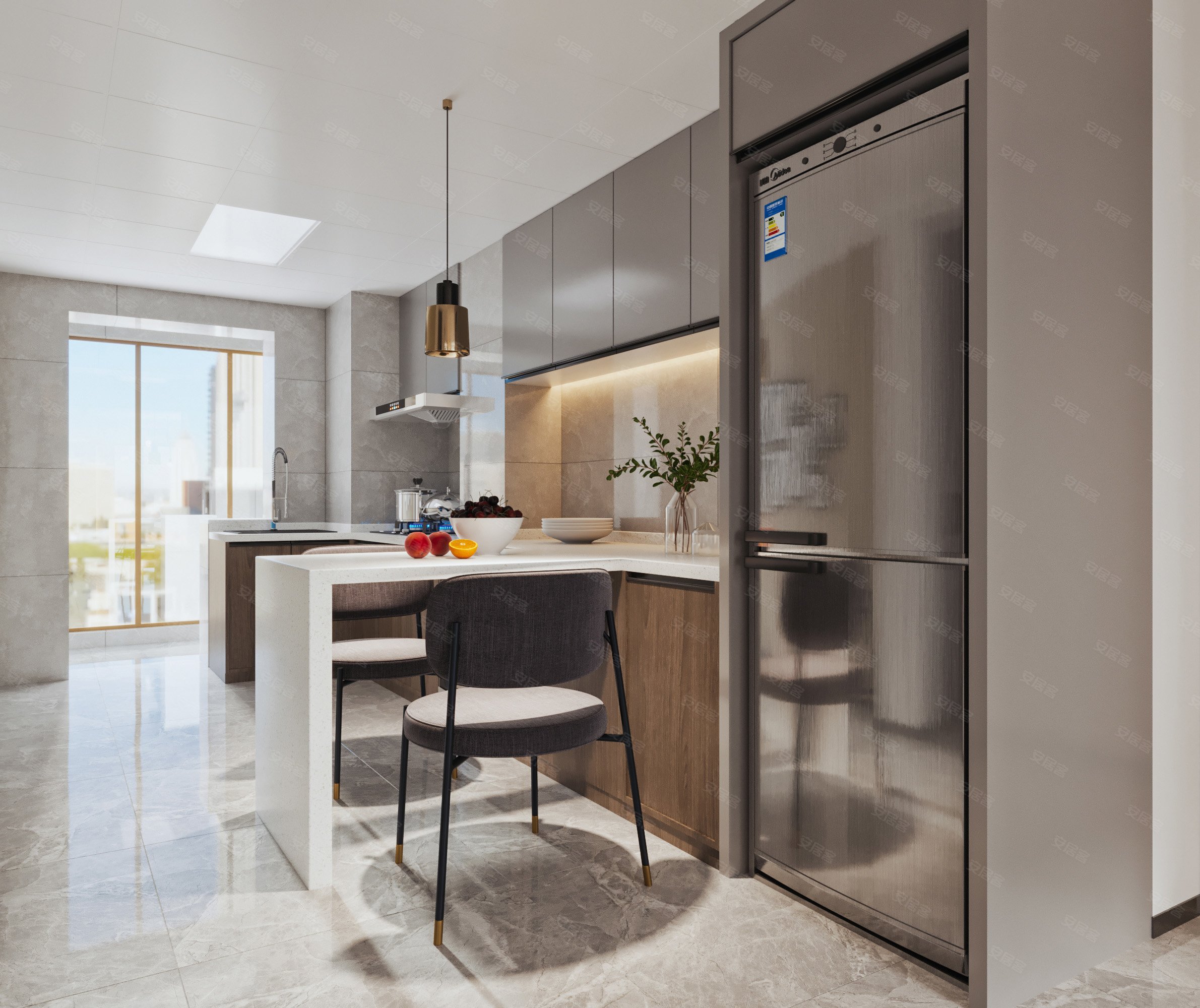 开放式厨房如何设计