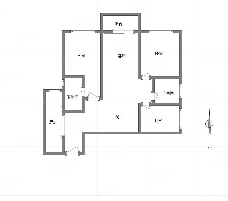 丹阳名居3室2厅2卫132㎡南95万