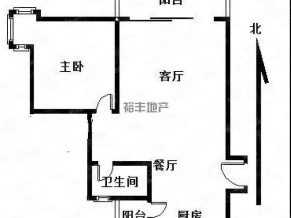 湛江霞山国贸鼎盛广场新租(鼎盛广场)精装 一房一厅 租1000出租房源