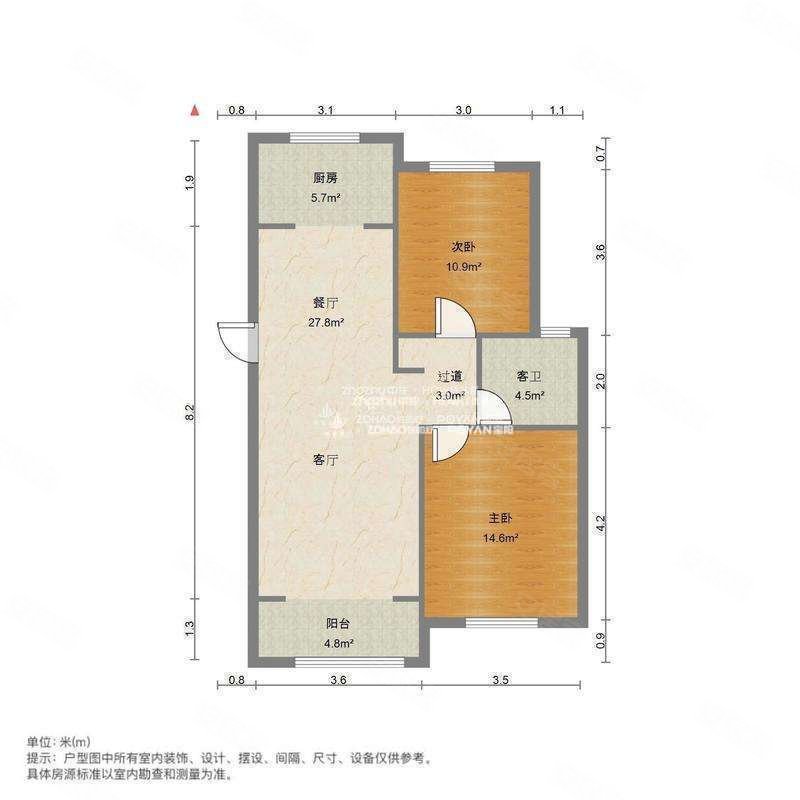 凯旋公馆二手房,120万,2室2厅,1卫,91平米-济南安居客