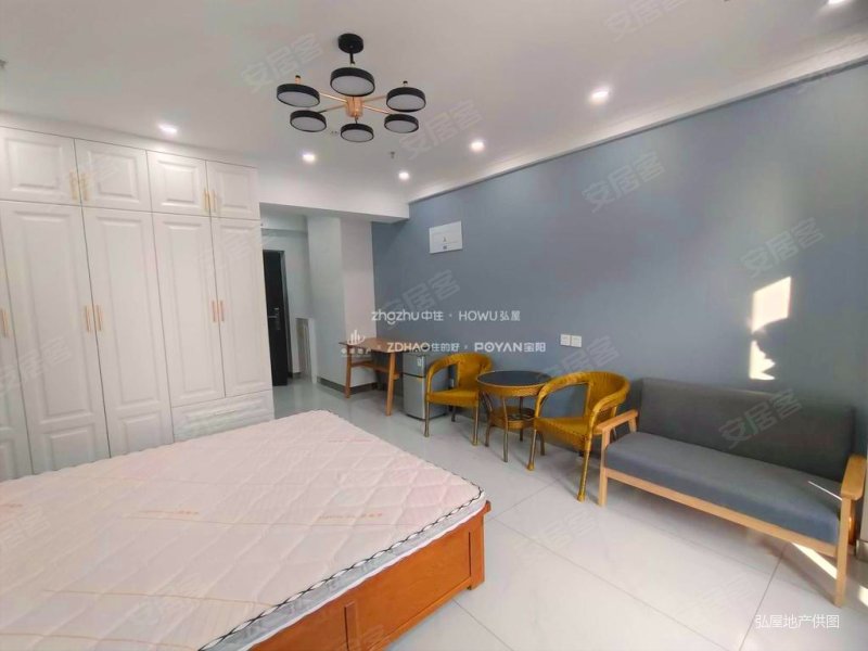 新上精装公寓锦绣广场直接拎包入住靠近西客站随时看房