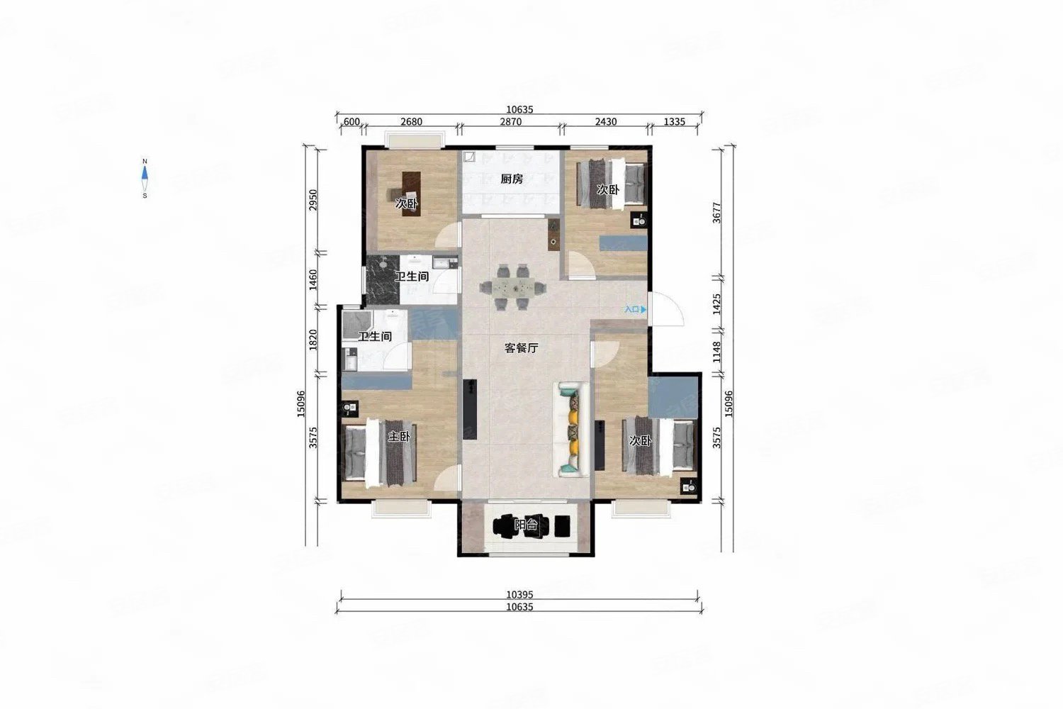 华润江南府南区