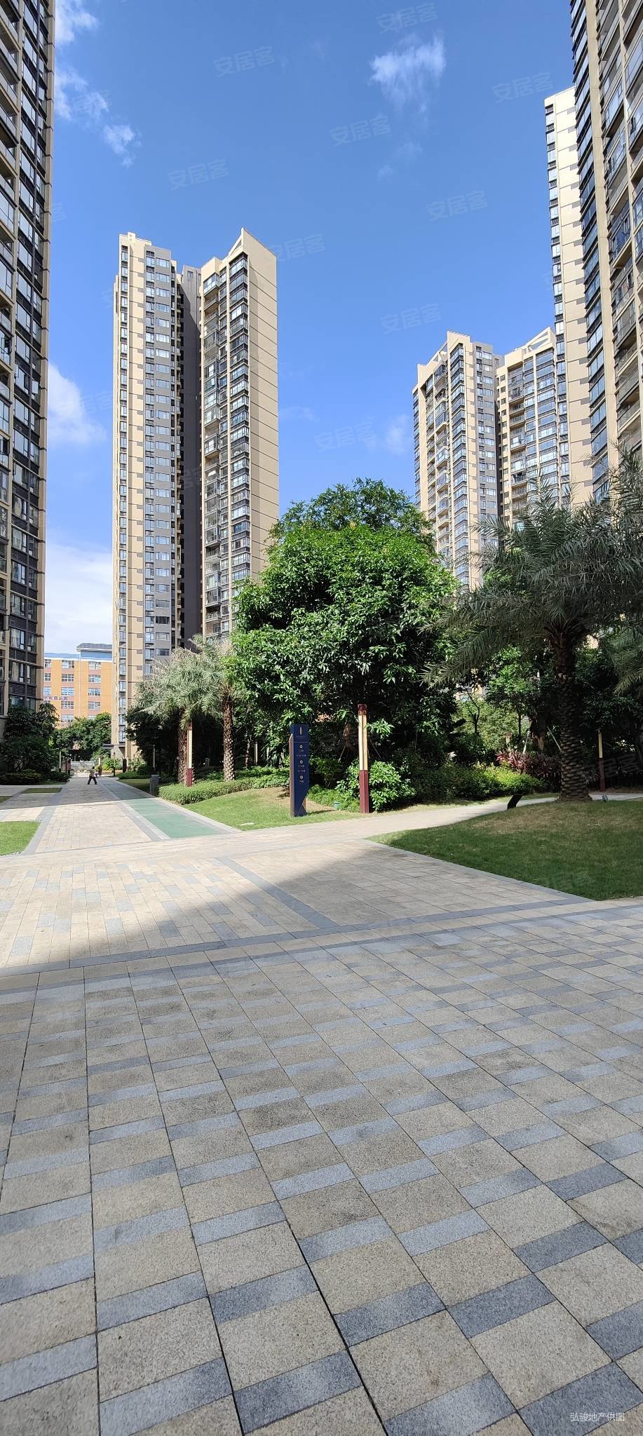 业主承担所有税费不靠路朝南看花园购灏景湾大三房