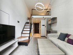 东莞南城体育路口东江之星 温馨复式一房 装修保养新 配置齐全 拎包即住出租房源真实图片