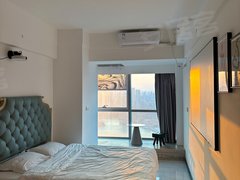 日照东港新市区押一付一。精装好房！随时入住！家具家电齐全，非常干净出租房源真实图片