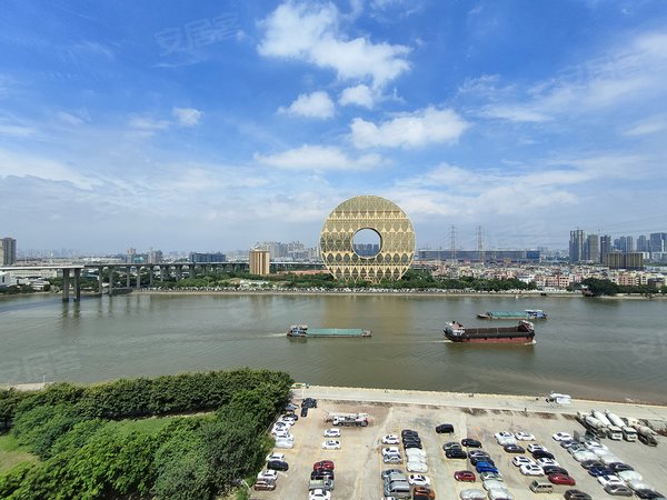 广州番禺南浦锦绣半岛锦绣半岛东区 一线江景,装修保养好,对面就是