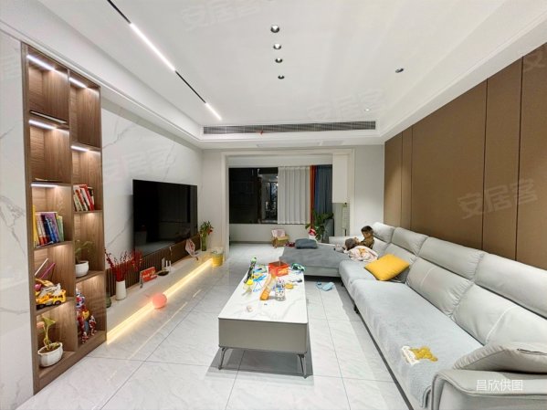 南滨上院小高层大阳台 四个卧室 全新装修 中央空调