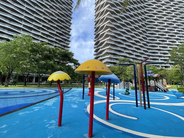 三亚吉阳鹿回头复地鹿岛年租20万  复地鹿岛 4房3卫  高层一线海景 南北通透出租房源真实图片