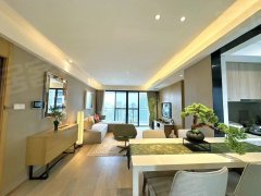 深圳宝安福永押一付一，小区品质高端公寓，全景落地窗出租房源真实图片