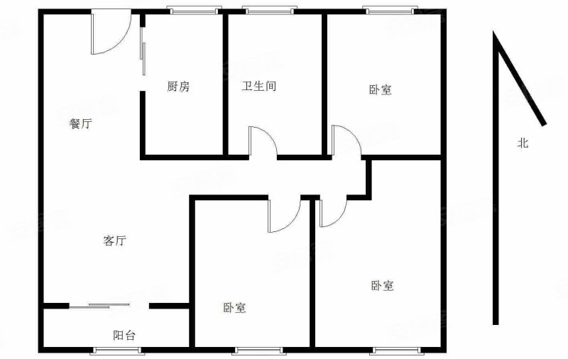 文一锦门北韵 满二   商品房 商业配套成熟 南北通透