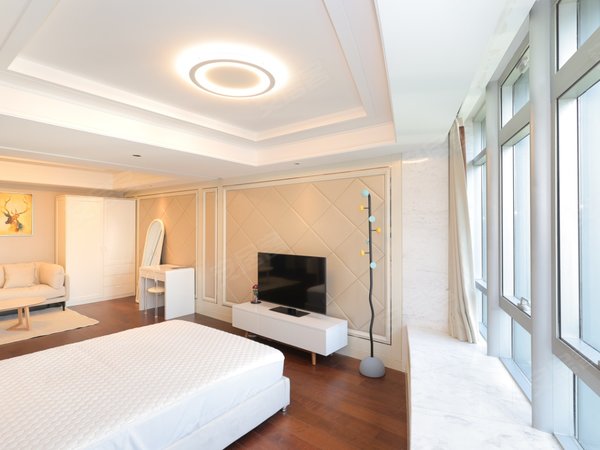 上海静安南京西路中邦艾格美国际公寓实拍实价 看中可谈 南京西路太古