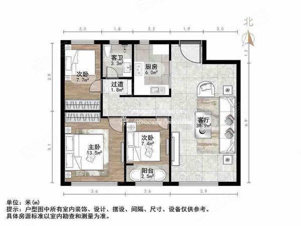 【多图】济南融创文旅城鹊华居,文旅城租房,济南融创文旅城鹊华居 3室
