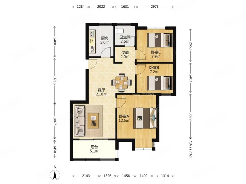山水金盾花园小区