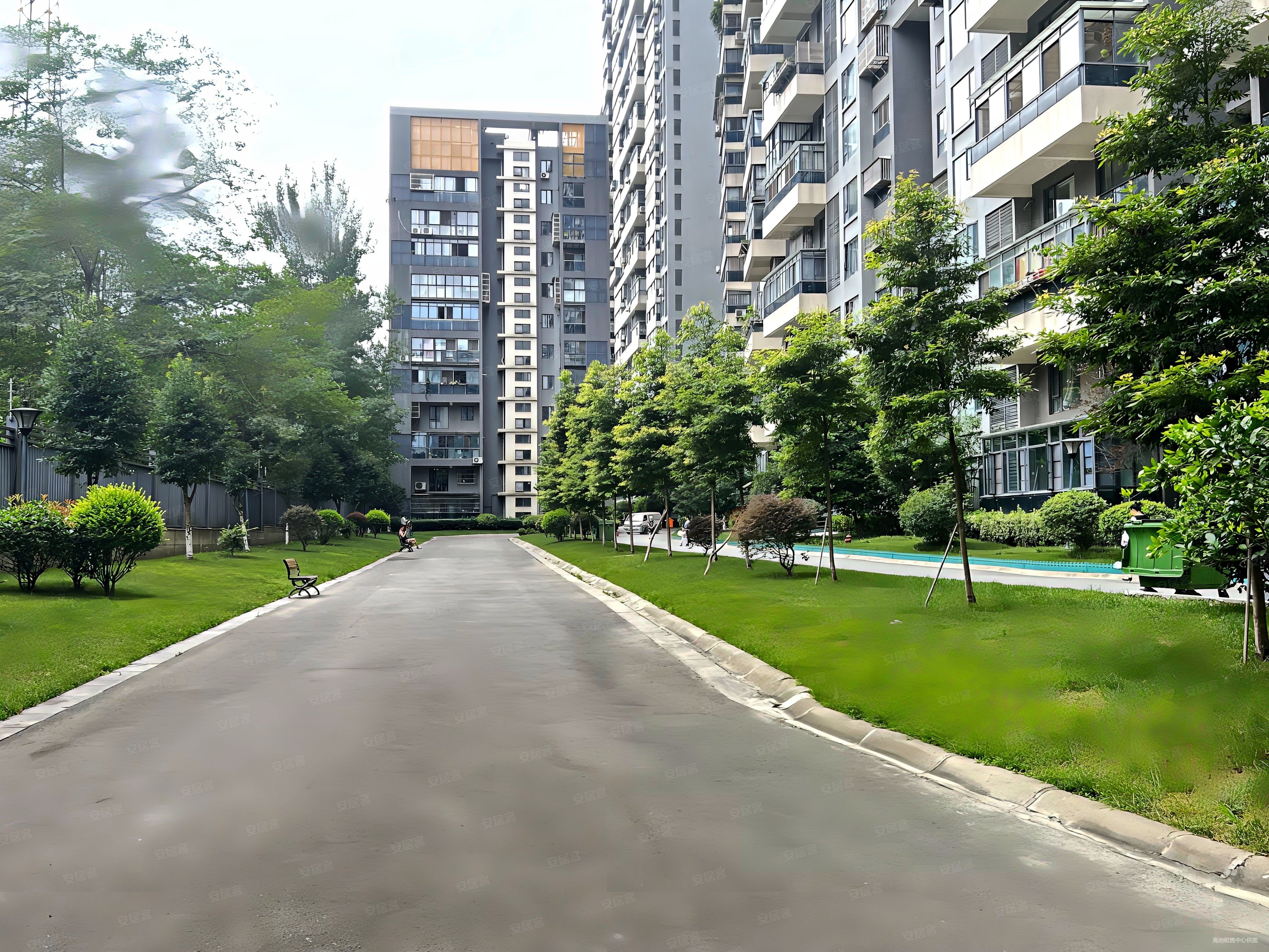 美林湾物业租售中心精装套二双阳台低楼层对中庭可看房