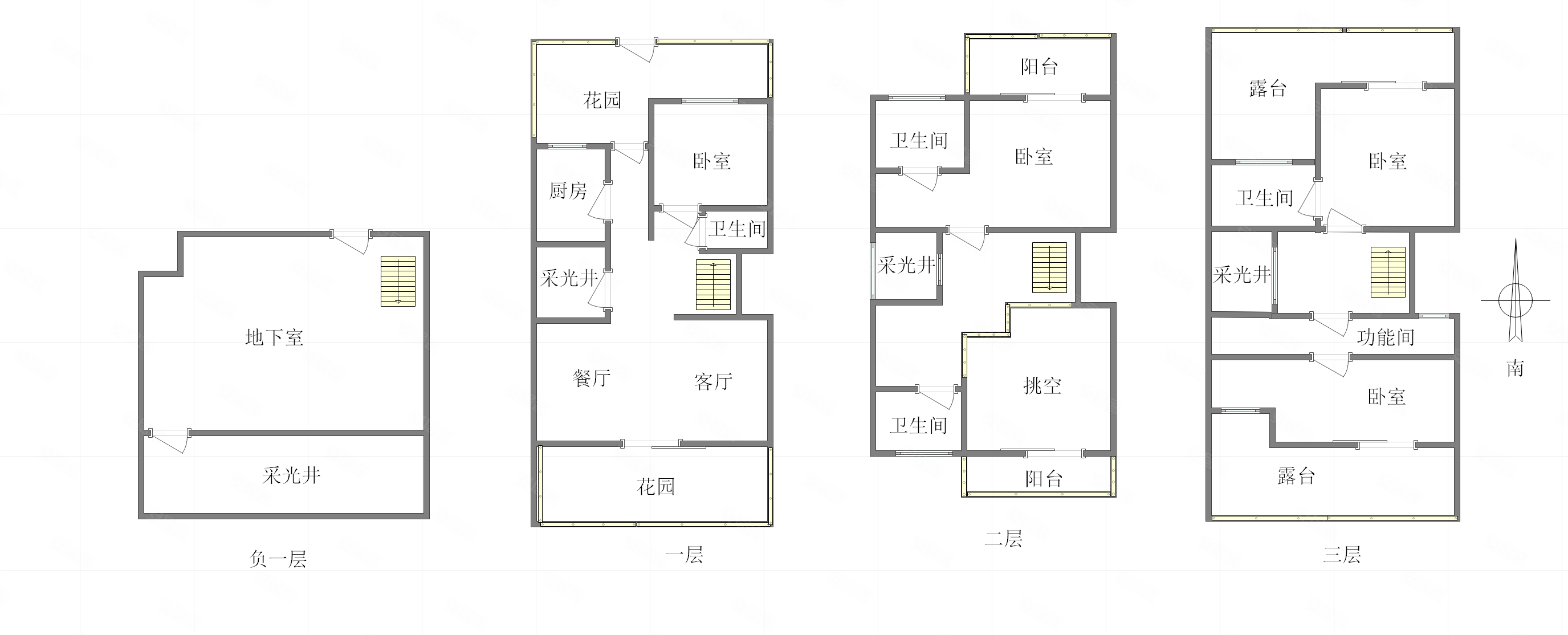 照母山光环商圈东原湖山樾联排端户别墅