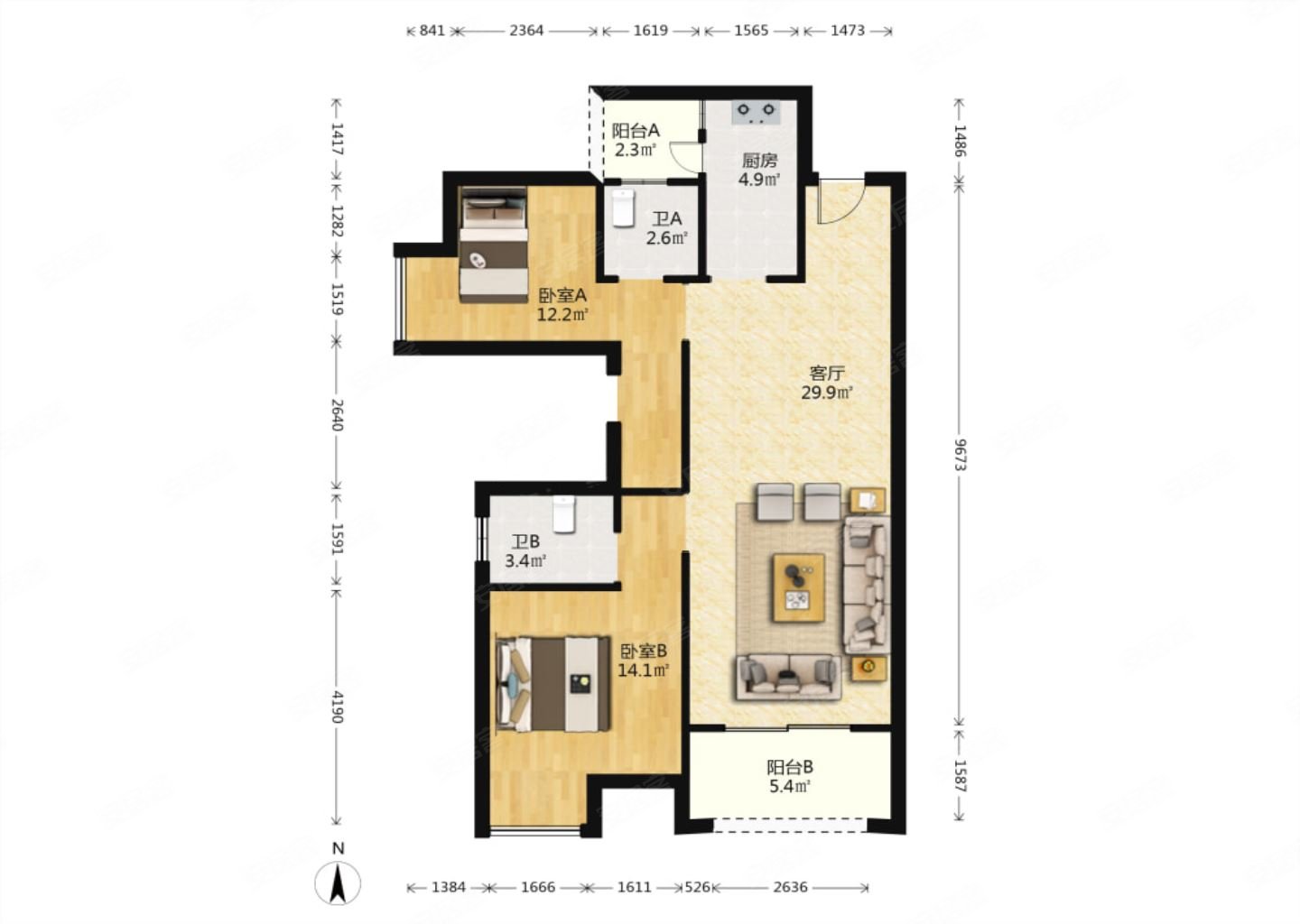 百信御江帝景月亮湾