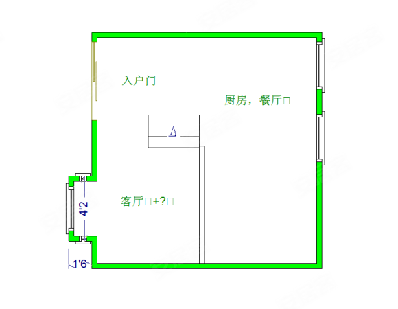 君域豪庭(别墅)5室2厅3卫239.6㎡南北420万