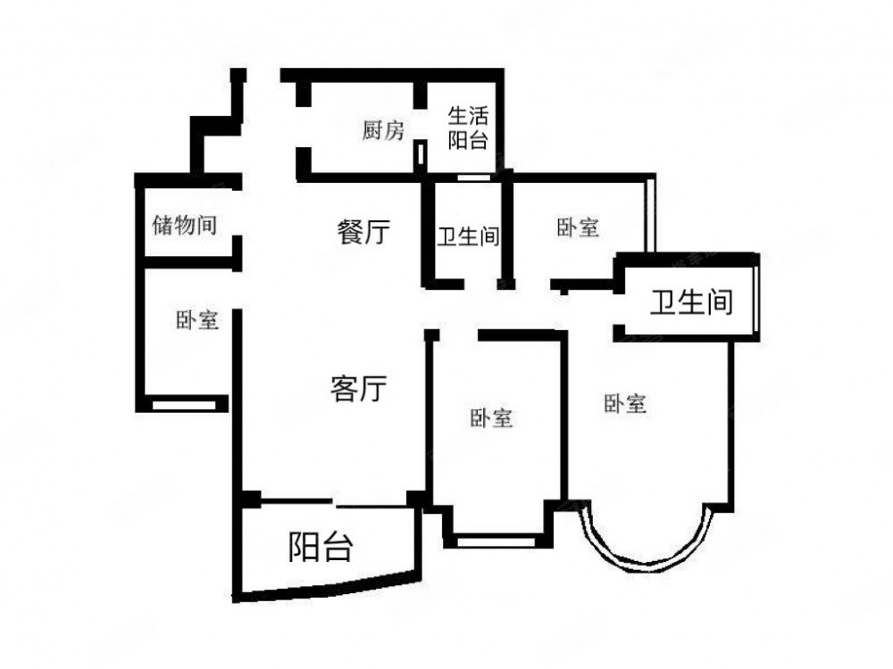 业主急售私聊小蔡获底价金融城骏景花园新装修方正四房