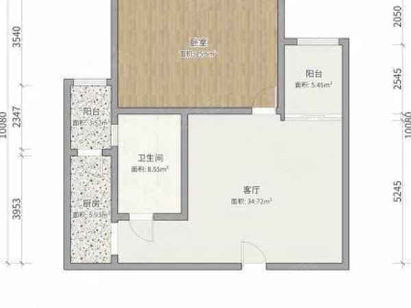 【多图】永康城永锦苑,浦江租房,万达广场附近精装修1房出租图片真实