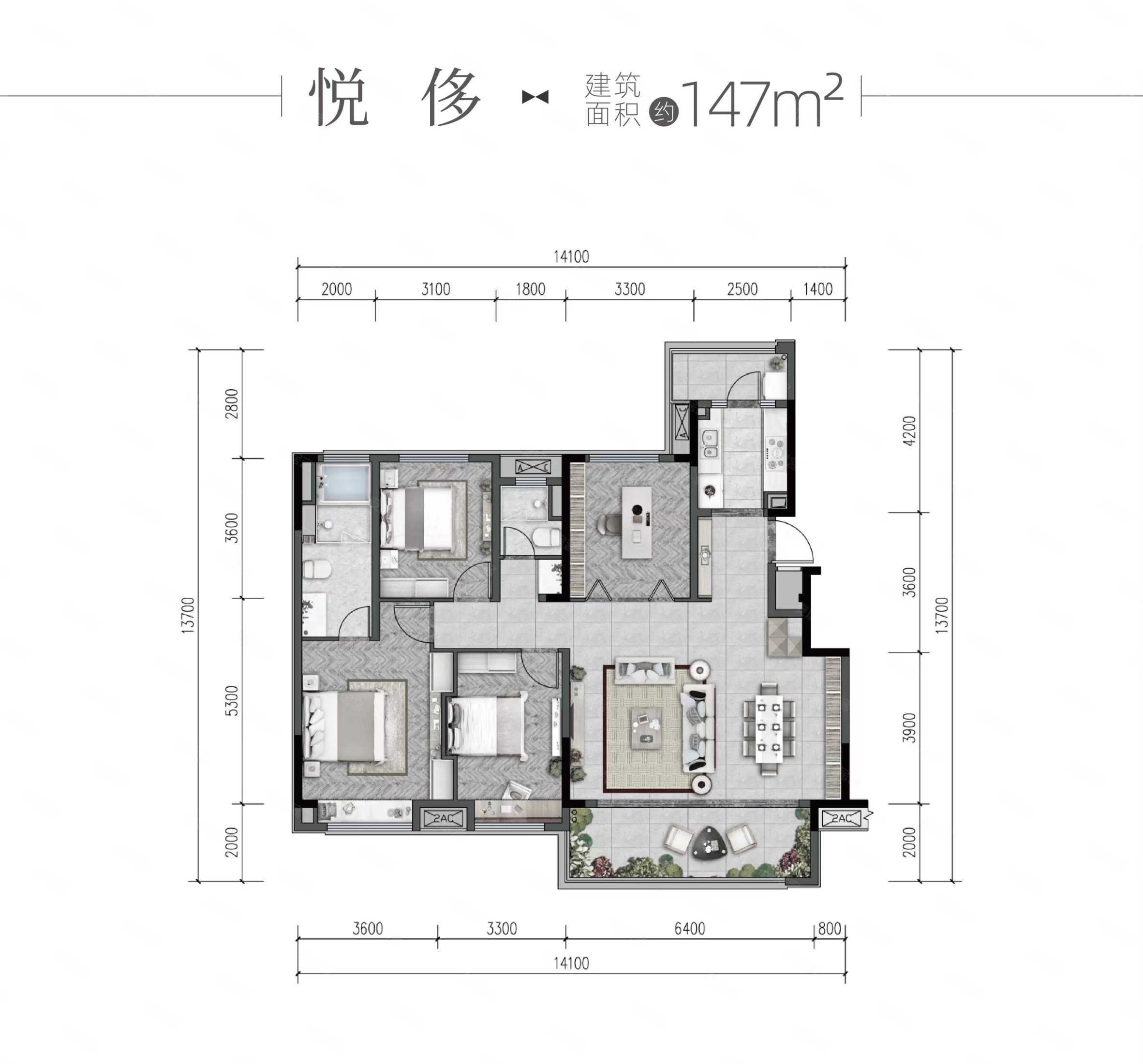 华润悠山悦景洋房南北通透双卫生间商品住宅车位充足