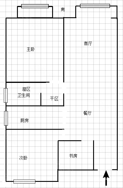 刚需三居 刚交房 环境位置好 价格可议 看房随时,良雅苑二手房,65万,3