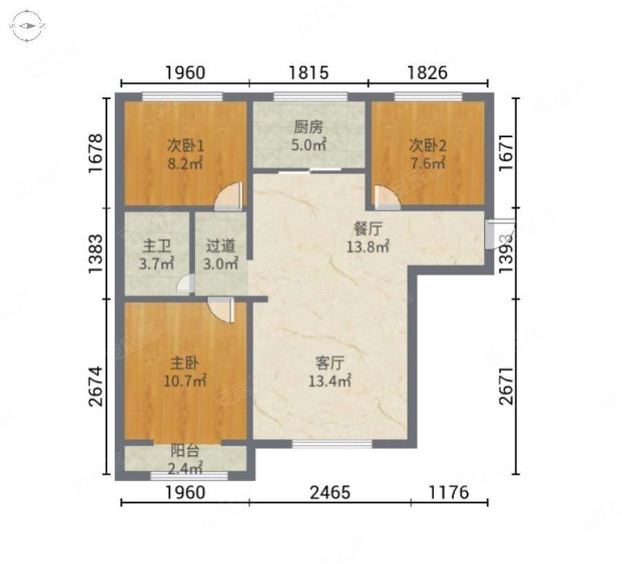 祥泰城精装三室山师带地下室13平降12万急售