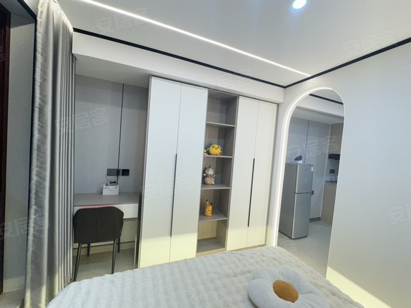 金华东阳东阳江北金家小区899起租总部附近 全屋智能带投影 电梯好停车 随时看房出租房源真实图片