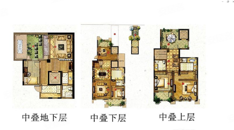 中建大公馆(公寓住宅)4室2厅3卫233.2㎡南北2850万