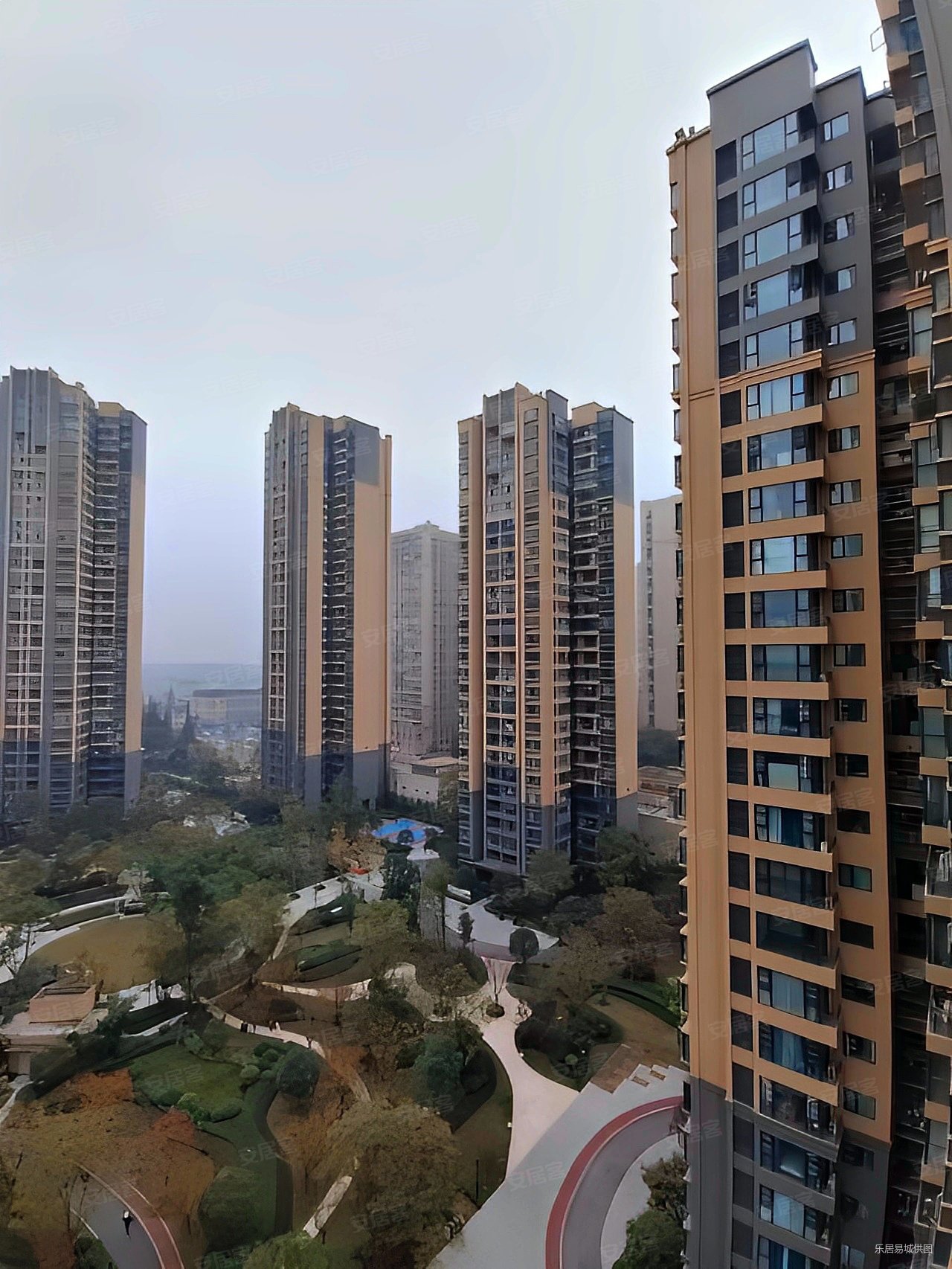 东原城新上中层精装带中央空调的套三保养新今天买明天住