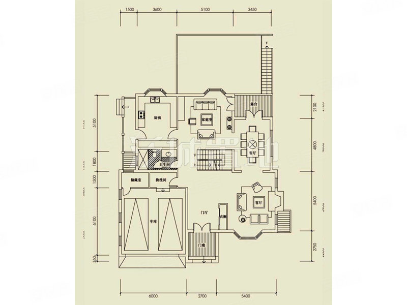 北京壹号庄园5室2厅4卫633㎡南北4000万