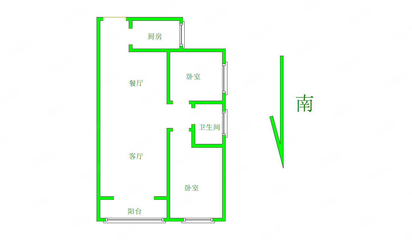 降价业主急售翰林苑精装两室还能大砍价送家具家电