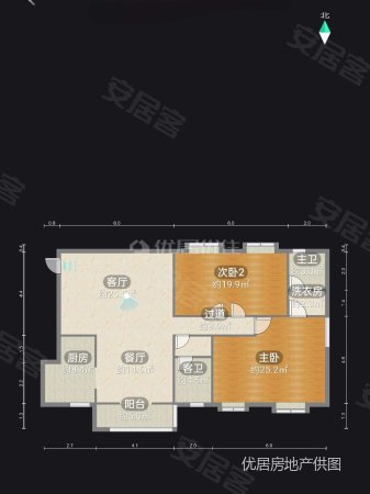 海润名都3室2厅2卫147.79㎡东南103万