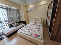 广元利州万达广场万达精装公寓，家电家具齐全，拎包入住。出租房源真实图片