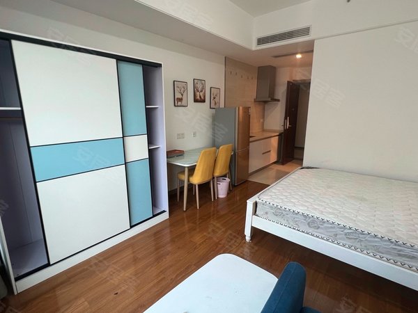 海盐城区市中心德信蓝钻公寓(好房)蓝钻公寓1室精装全配,实拍图出租