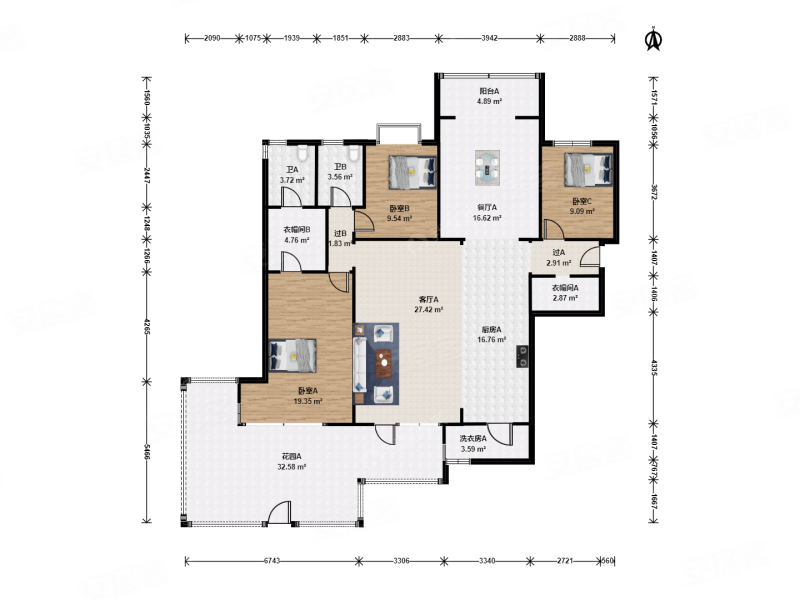 16号线西北旺地铁口 南北通透全明格局 一层有 保养好