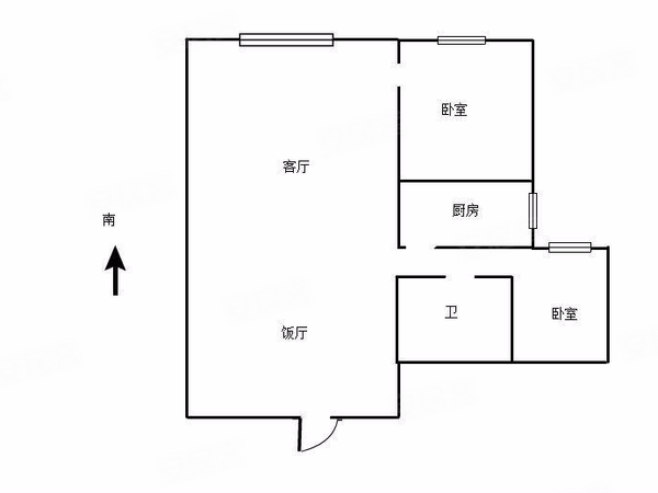 南充西山翰林府平面图图片