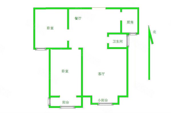 中央峰景(A区)2室2厅1卫93.1㎡南83万