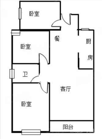 泰禾首府3室2厅2卫107.75㎡南200万