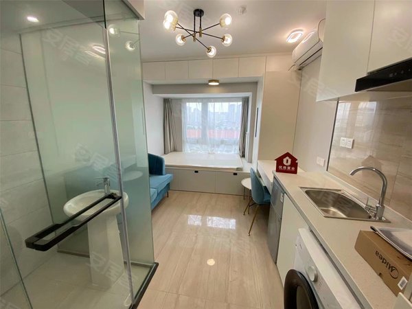 【多图】湾流空间,金匮租房,湾流空间精装公寓,楼下商业广场,地铁一号