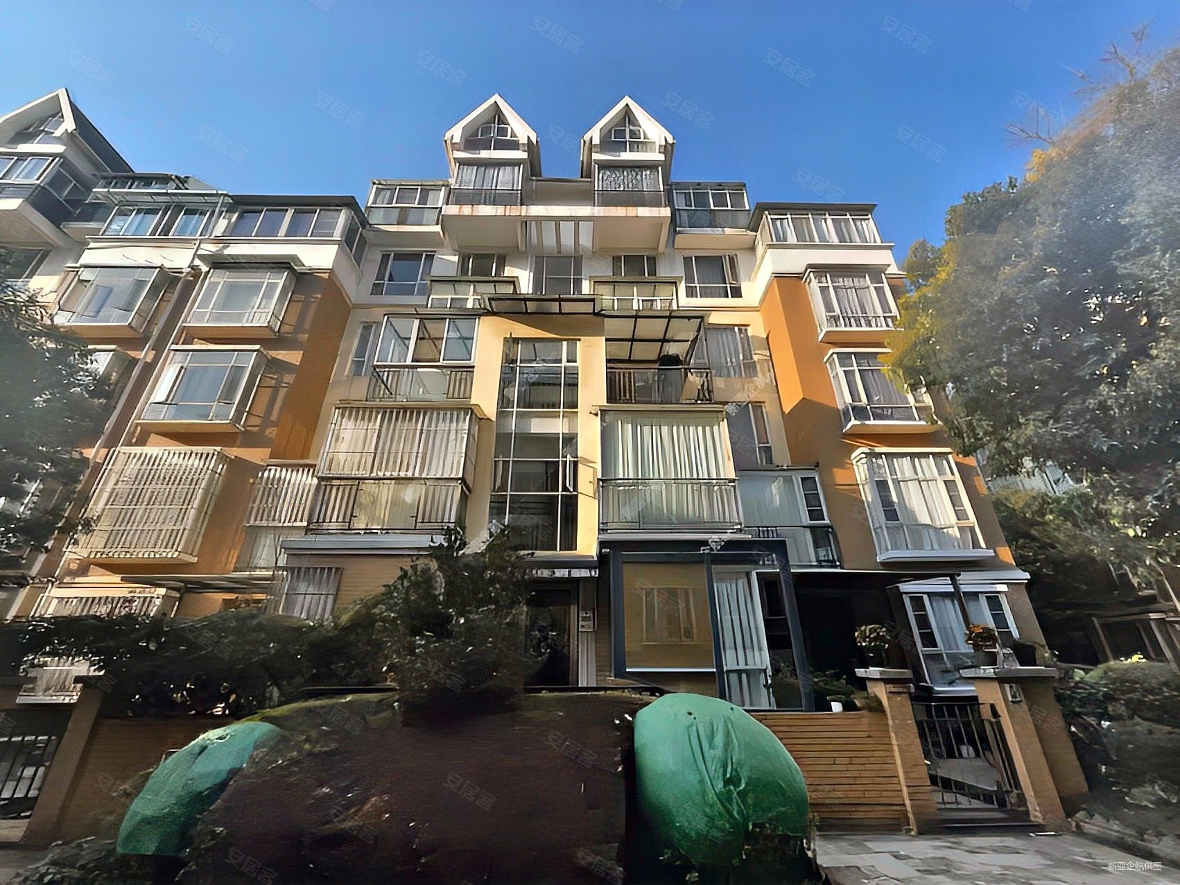 二环边理想小镇退台花园洋房精装五室顶跃赠阁楼送4个露台采阳好