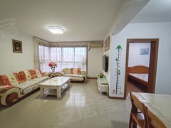 乳山银滩长江路维利亚花园，步梯五楼，三室两厅，家具家电齐全，市政供暖小区出租房源真实图片