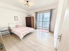 武汉江汉常青可短租可月付房开大厦范湖地铁口天街 实体墙主卧带阳台燃气洗澡出租房源真实图片