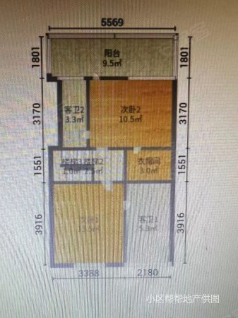 伍杄岛橄榄岛4室2厅5卫238㎡南北180万