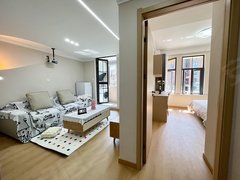 泉州丰泽东海湾短租月付包物业浔埔村隔壁东海湾万科城市之光一室一厅出租房源真实图片